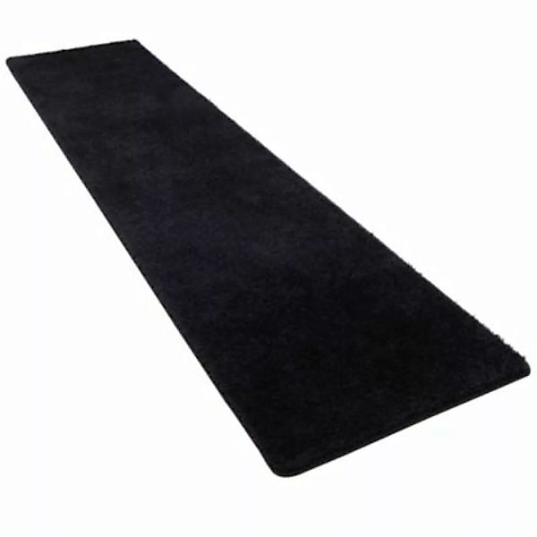 Snapstyle Hochflor Shaggy Läufer Teppich Palace Teppiche schwarz Gr. 80 x 2 günstig online kaufen