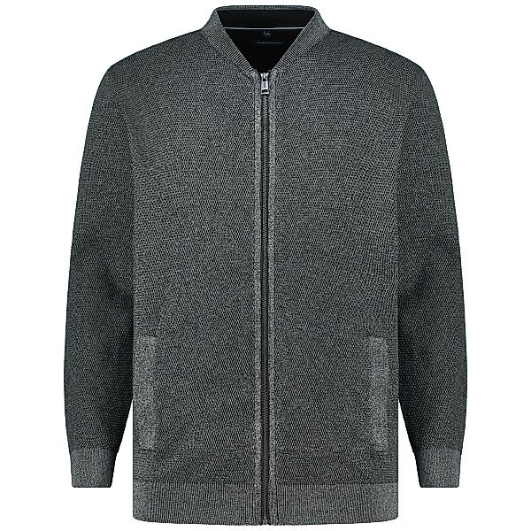 CASA MODA Strickjacke aus Baumwolle Farbe anthrazit Größe: 4XL günstig online kaufen