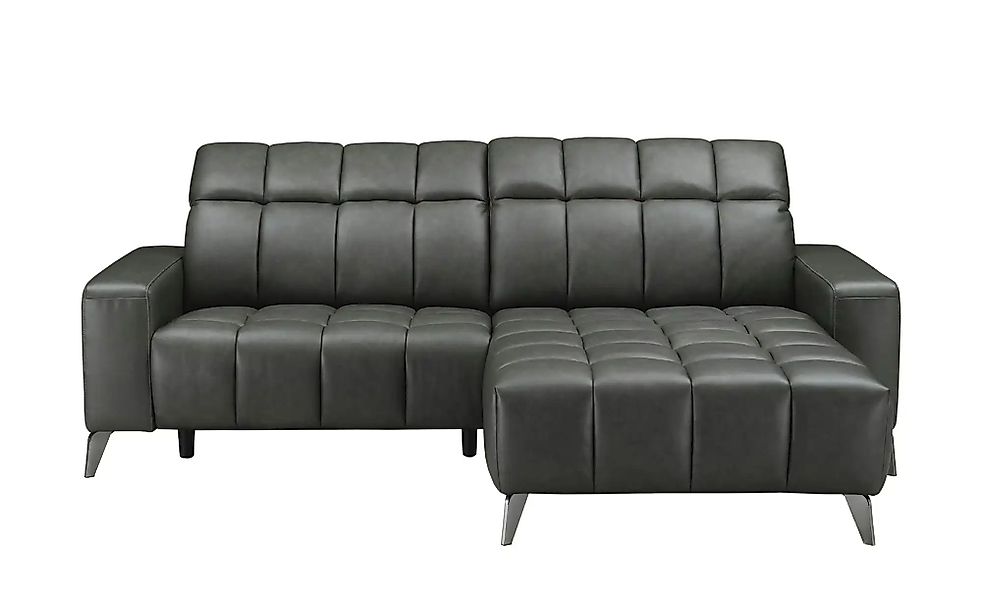 uno Ecksofa mit Relaxfunktion GB234FR Luzern ¦ grau ¦ Maße (cm): B: 256 H: günstig online kaufen