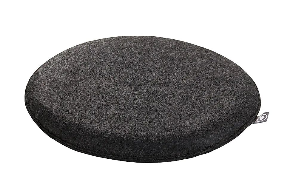 smart Sitzkissen mit Antirutschboden  Up2U ¦ schwarz ¦ Maße (cm): H: 4  Ø: günstig online kaufen