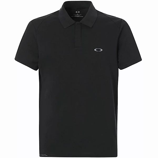 Oakley Link Short-Sleeve Herren-Poloshirt Blackout günstig online kaufen