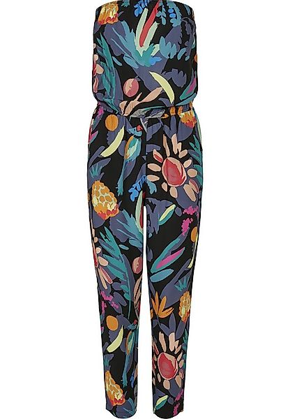URBAN CLASSICS Jumpsuit Urban Classics Damen Ladies Viscose Bandeau Jumpsui günstig online kaufen