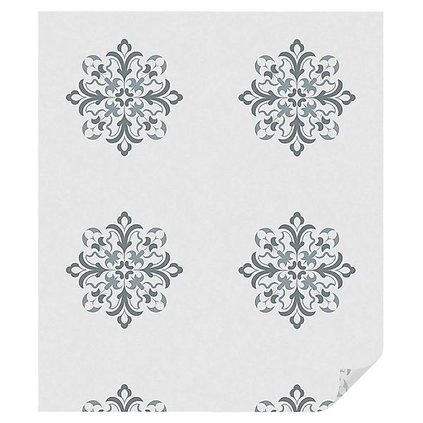 Tulup Fensterfolie Klassischer Schmuck Sichtschutzfolie Fenster 100x116 cm günstig online kaufen