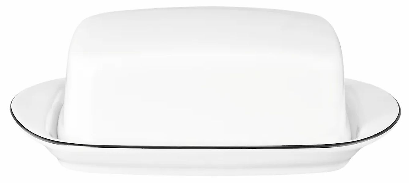 Seltmann Weiden Butterdose "Lido Black Line" 250 g Dose für Butter günstig online kaufen