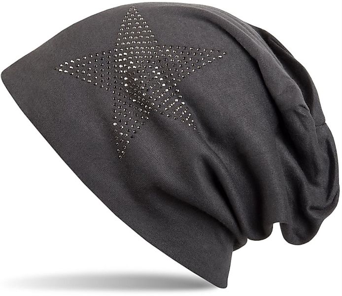 styleBREAKER Beanie Warme Beanie Mütze mit Strass Stern (1-St) günstig online kaufen