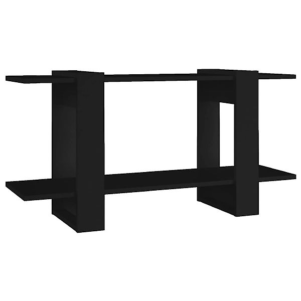 vidaXL Bücherregal Bücherregal Schwarz 100x30x51 cm günstig online kaufen