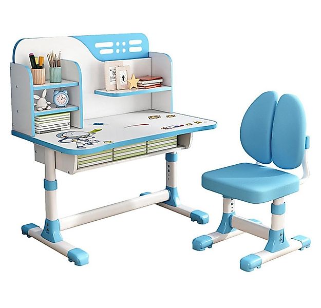 NUODWELL Kinderschreibtisch Schreibtisch und Stuhl-Set für Kinder,Kinderstu günstig online kaufen