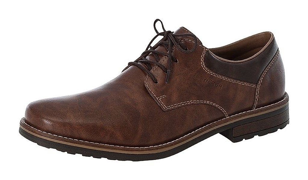 Rieker Schnürschuh mit gepolsterter Innensohle, Freizeitschuh, günstig online kaufen