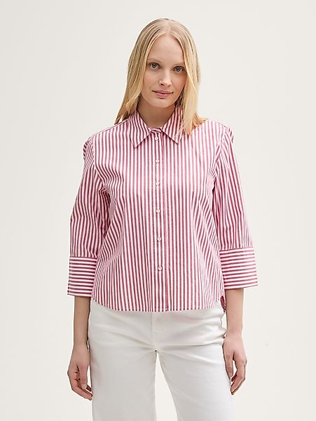 TOM TAILOR Langarmbluse Loose Fit Bluse günstig online kaufen