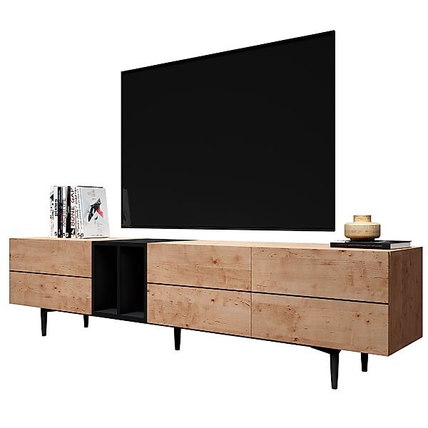 Newroom Lowboard Nizza, TV Board Wildeiche günstig online kaufen