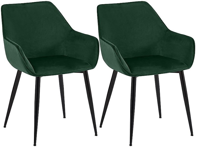 CLP Esszimmerstuhl Vessa (2er Set), Armlehnstuhl günstig online kaufen