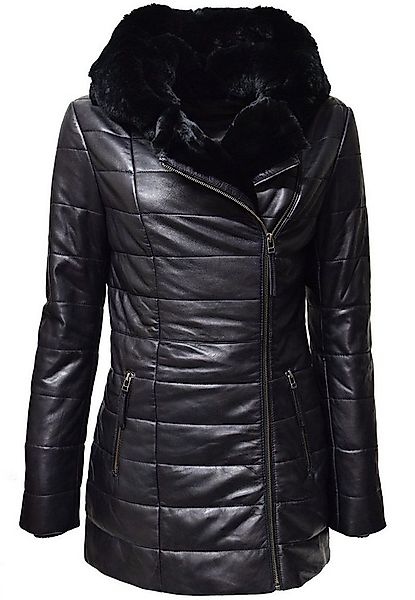 Zimmert Leather Ledermantel Cindy weiches, gestepptes Leder mit Kapuze günstig online kaufen