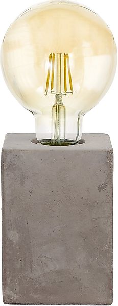 EGLO Tischleuchte PRESTWICK Tischlampe, Grau, Keramik, günstig online kaufen
