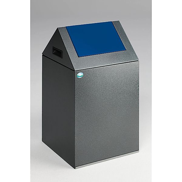 PROREGAL Selbstlöschender Wertstoffsammler Spitz Mit Einwurfklappe 43 Liter günstig online kaufen