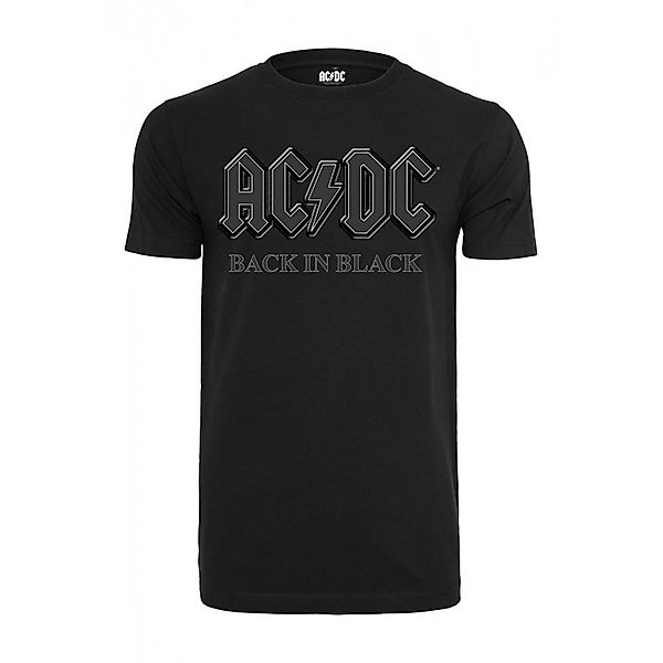 Merchcode T-Shirt acdc back in black günstig online kaufen