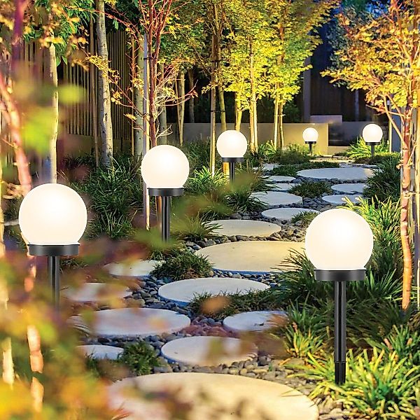 oyajia LED Solarleuchte 4 Stück Solarlampen günstig online kaufen
