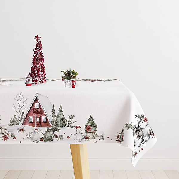 OTTO home Tischdecke "Lealux" Deko, Esszimmer, Wohnzimmer, bedruckt, festli günstig online kaufen