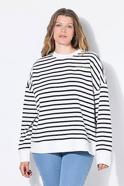 Studio Untold Sweatshirt Sweatshirt oversized Ringel Statement günstig online kaufen