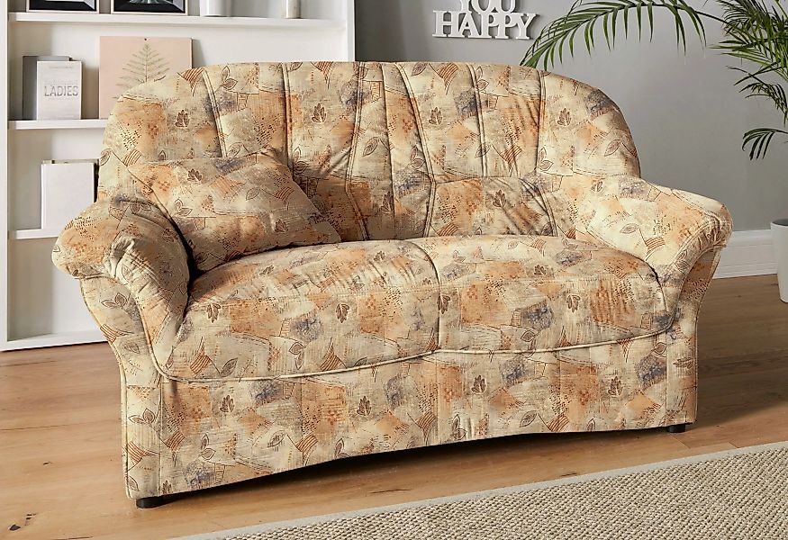 DOMO collection 2-Sitzer "Bahia zeitlos & elegantes Sofa, bequem", Microfas günstig online kaufen
