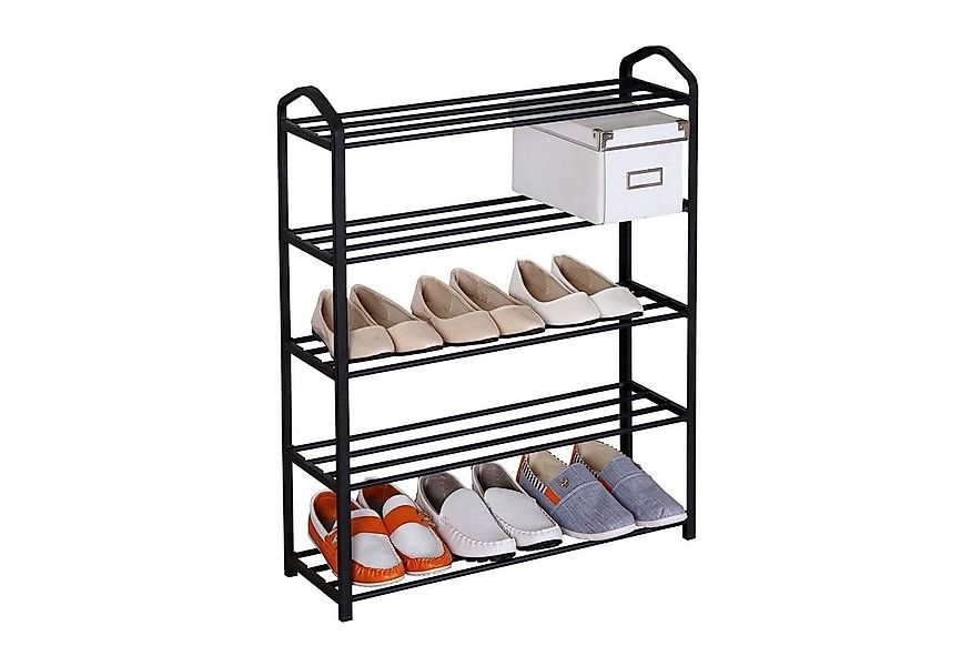 HTI-Line Schuhregal Schuhregal Lena 5, Stück 1-tlg., Schuhablage 5 Ebenen günstig online kaufen