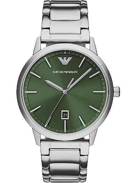 Emporio Armani Quarzuhr Emporio Armani Herren-Uhren Analog Quarz günstig online kaufen