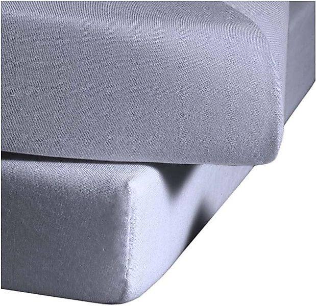 fleuresse Spannbettlaken Comfort Jerseyspannlaken, 96% Baumwolle, günstig online kaufen