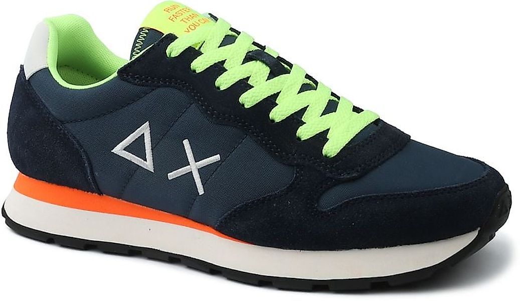 Sun68 Sneaker Tom Fluo Navy Blue - Größe 43 günstig online kaufen