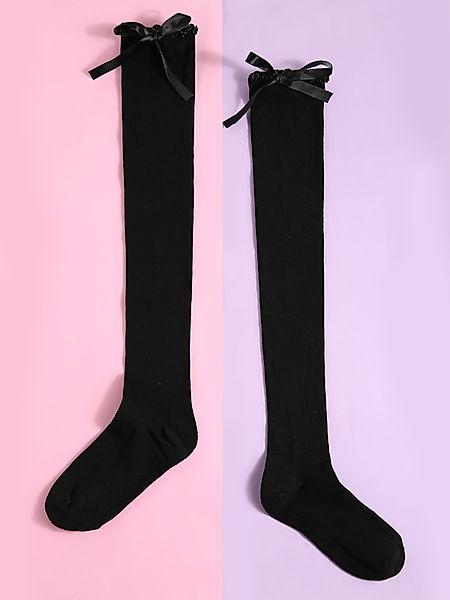 Hohe Socken mit Rüschenbesatz günstig online kaufen