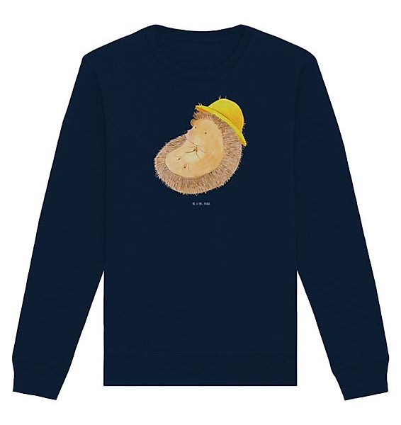 Mr. & Mrs. Panda Longpullover Igel Beten Größe S - French Navy - Geschenk, günstig online kaufen