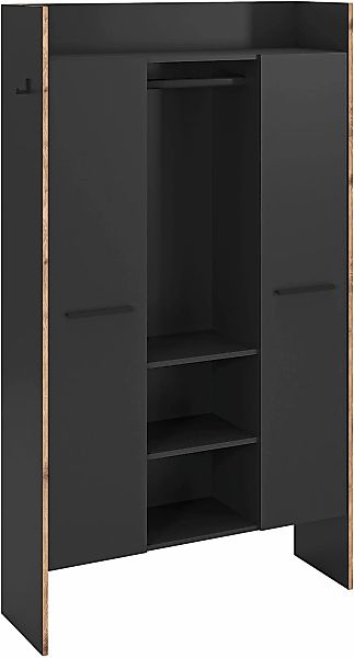 INOSIGN Garderobenschrank "MUSTA, Breite: 70cm, mit Kleiderstange, 2 Haken, günstig online kaufen