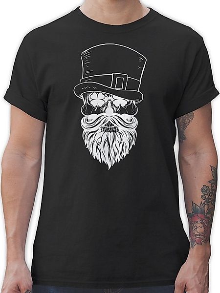 Shirtracer T-Shirt Irish Totenkopf St. Patricks Day günstig online kaufen