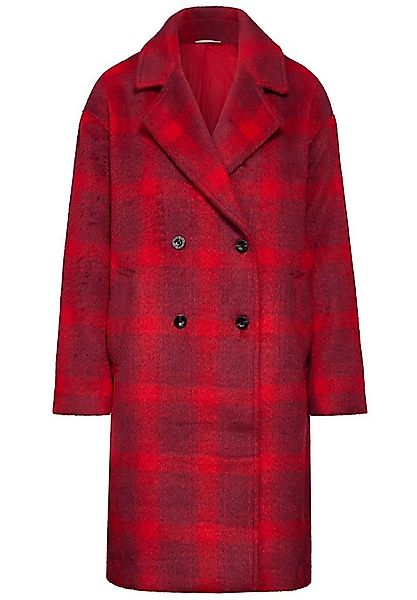 STREET ONE Funktionsjacke STREET ONE / Da.Mantel / Modern Check Revers Coat günstig online kaufen