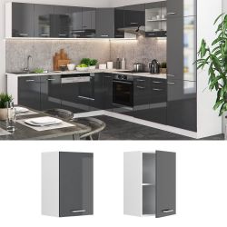 Vicco Hängeschrank R-Line, Anthrazit Hochglanz/Weiß, 40 günstig online kaufen
