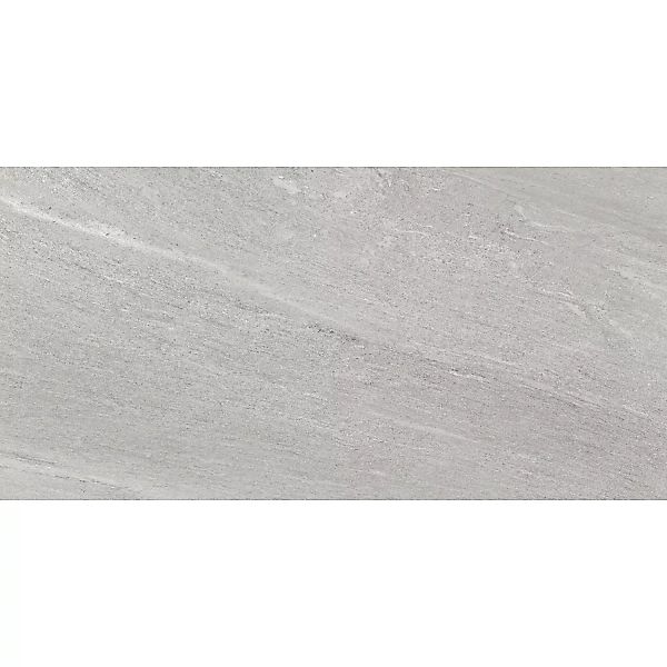 Bodenfliese Track Feinsteinzeug Grau Glasiert 45 cm x 90 cm günstig online kaufen