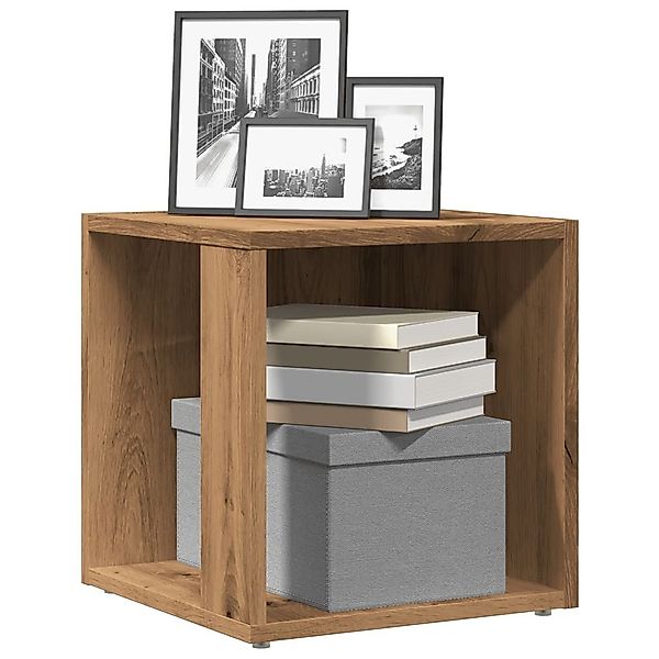 vidaXL Bartisch, Beistelltisch Artisan-Eiche 33x33x34 cm günstig online kaufen
