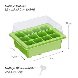 Wellgro Gewächshaus Mini Gewächshaus für bis günstig online kaufen