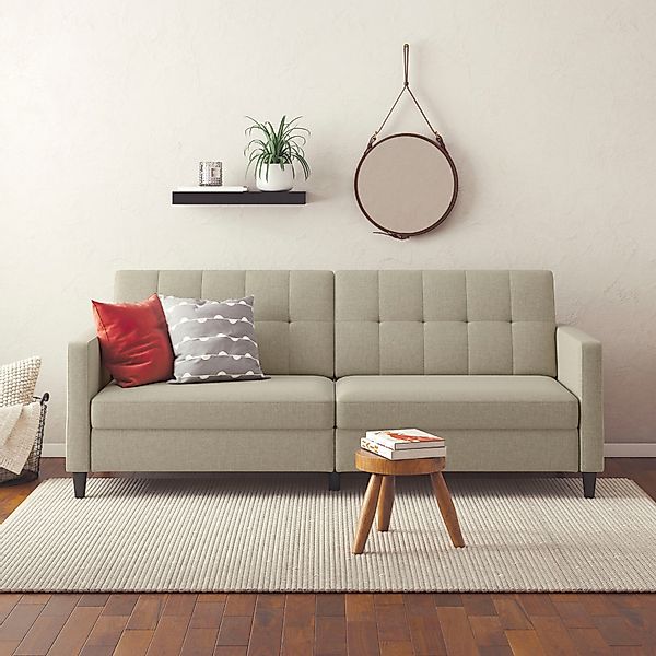 Dorel Home 3-Sitzer "Hartford II", Bettfunktion, Rückenlehne 2-teilig, 3-fa günstig online kaufen