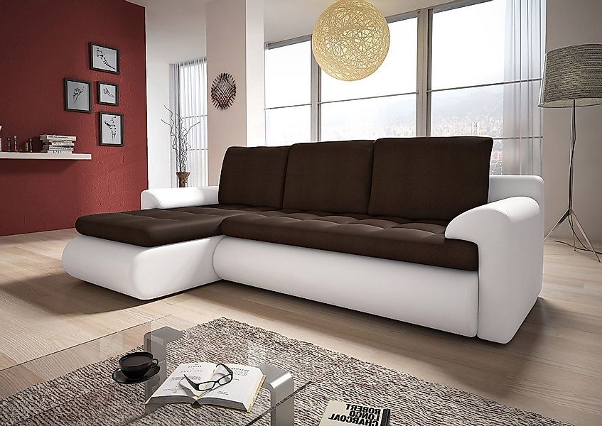 Sofnet Ecksofa Santi, mit Schlaffunktion und günstig online kaufen