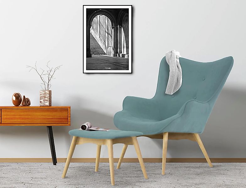 Home affaire Sessel "Egense" wahlweise mit oder ohne Hocker günstig online kaufen