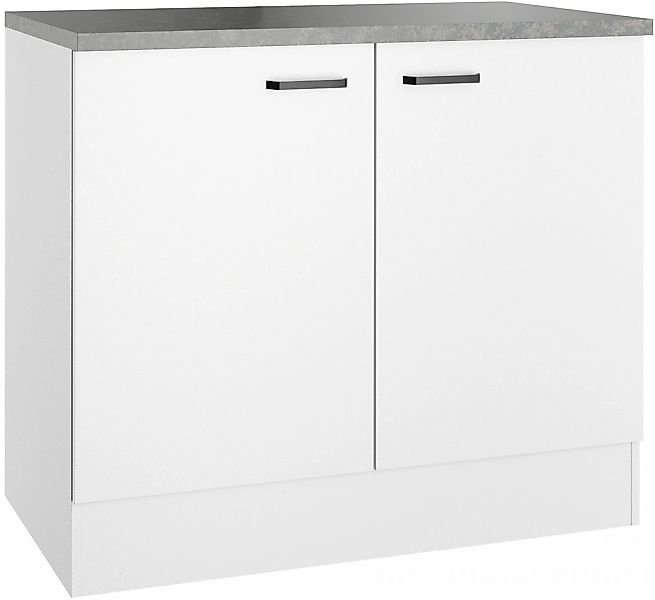 OPTIFIT Spülenschrank "OPTImulti" Breite 100 cm, Tiefe 60 cm, mit 2 Türen, günstig online kaufen