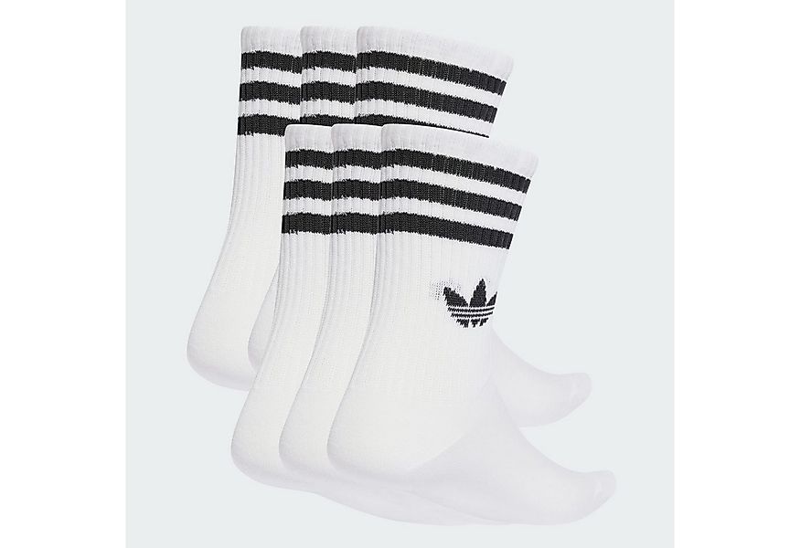 adidas Originals Funktionssocken 3-STREIFEN CREW SOCKEN, 6 PAAR (1-Paar) günstig online kaufen