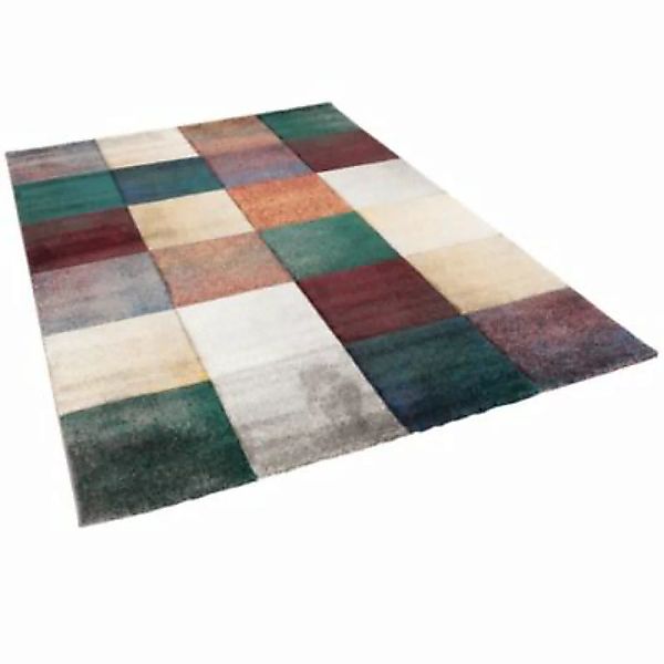 Pergamon Designer Teppich Maui Rost Karo Teppiche grün Gr. 120 x 170 günstig online kaufen