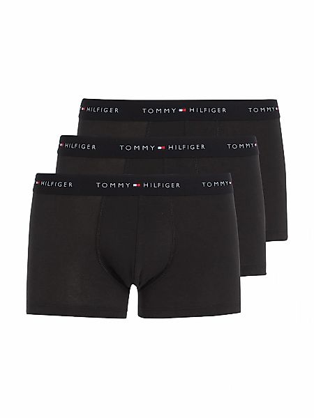 Tommy Hilfiger Underwear "TRUNK 3 PACK" 3 Stk. mit kontrastfarbenem Logobun günstig online kaufen
