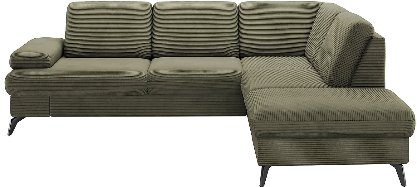 sit&more Ecksofa "Morris Jubi L-Form, B: 238 cm" mit Armteilfunktion & 1 Zi günstig online kaufen