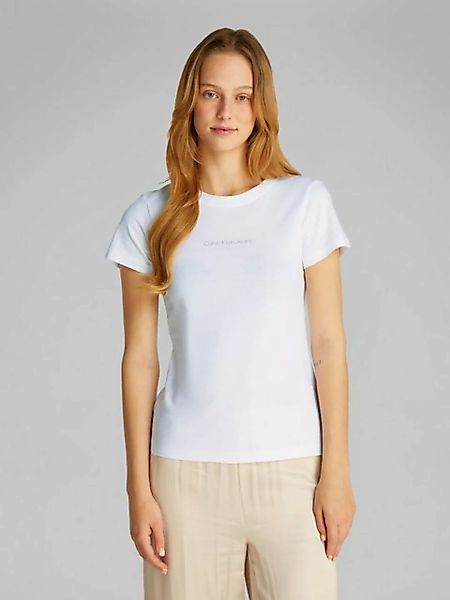 Calvin Klein Jeans Rundhalsshirt INSTITUTIONAL GRAPHIC SLIM TEE mit Logodru günstig online kaufen