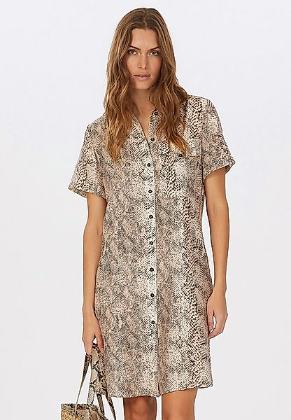 MARC AUREL Hemdblusenkleid mit Snakeprint günstig online kaufen