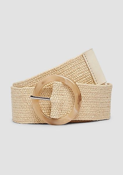 s.Oliver Ledergürtel Taillengürtel Bouclégürtel mit Dornschließe günstig online kaufen