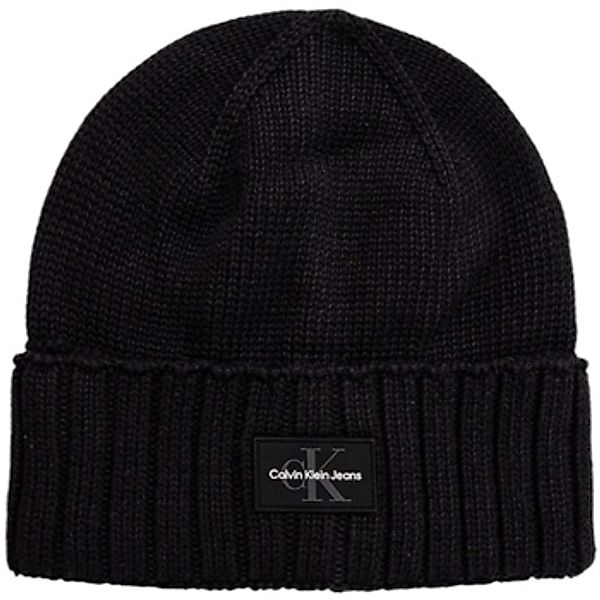 Calvin Klein Jeans  Mütze MONO LOGO PATCH BEANIE RUB K50K512463 günstig online kaufen