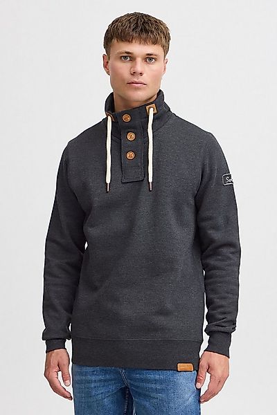 !Solid Stehkragenpullover SDTripTroyer Sweatpullover mit Knopfleiste günstig online kaufen