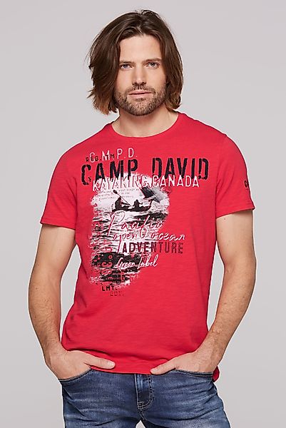 CAMP DAVID Rundhalsshirt, aus Baumwolle günstig online kaufen